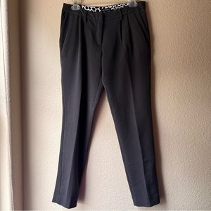 Metropark tapered tailored pleated grey pants size 2